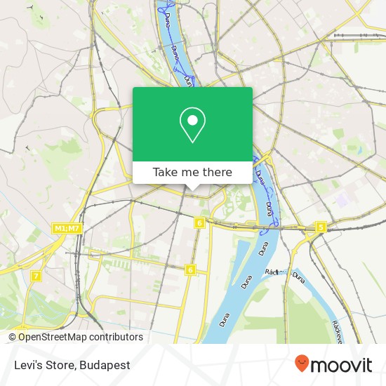 Levi's Store map