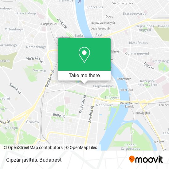Cipzár javítás map