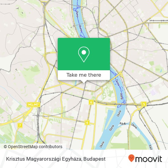 Krisztus Magyarországi Egyháza map