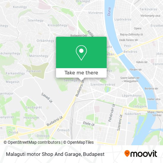 Malaguti motor Shop And Garage map