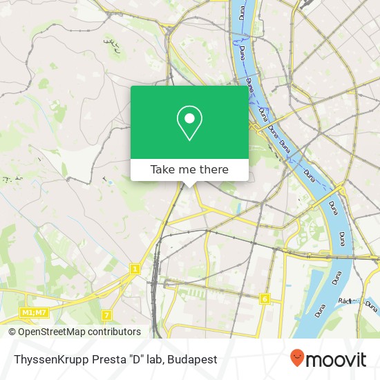 ThyssenKrupp Presta "D" lab map