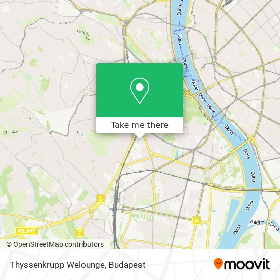 Thyssenkrupp Welounge map