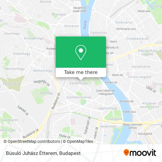 Búsuló Juhász Étterem map