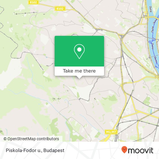 Piskola-Fodor u. map