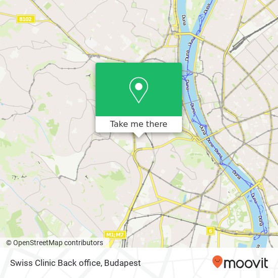 Swiss Clinic Back office map