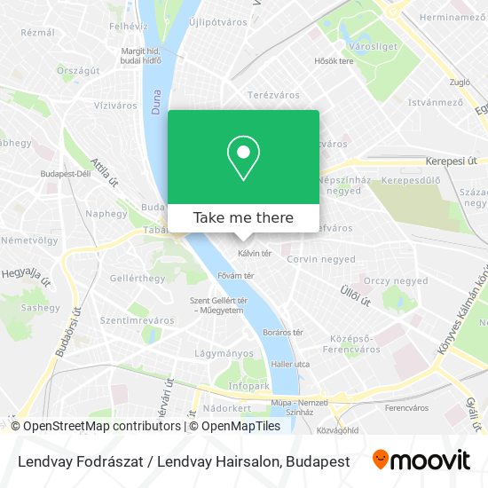 Lendvay Fodrászat / Lendvay Hairsalon map
