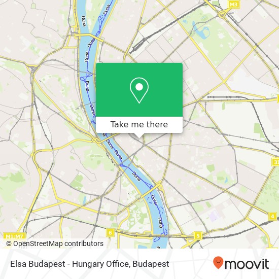 Elsa Budapest - Hungary Office map