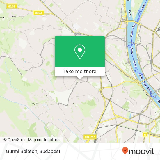Gurmi Balaton map
