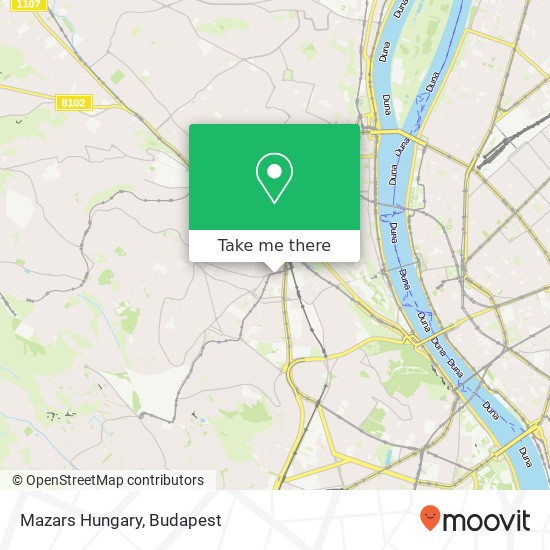 Mazars Hungary map