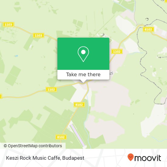 Keszi Rock Music Caffe map