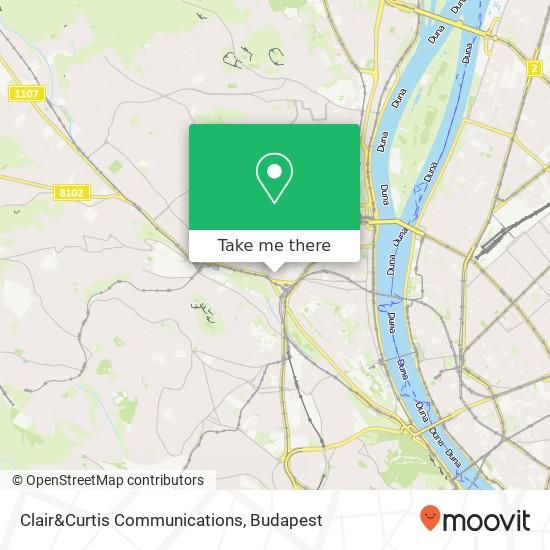 Clair&Curtis Communications map