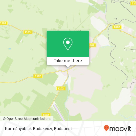 Kormányablak Budakeszi map