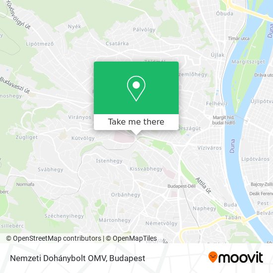 Nemzeti Dohánybolt OMV map