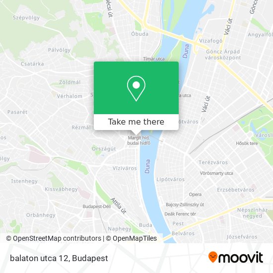 balaton utca 12 map