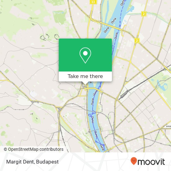 Margit Dent map
