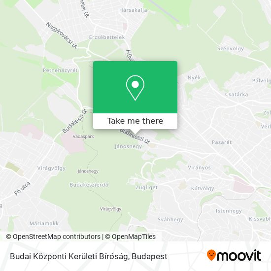 Budai Központi Kerületi Bíróság map