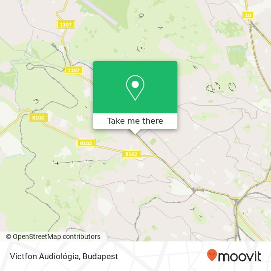 Victfon Audiológia map