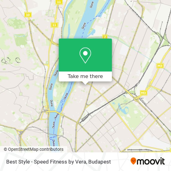 Best Style - Speed Fitness by Vera map