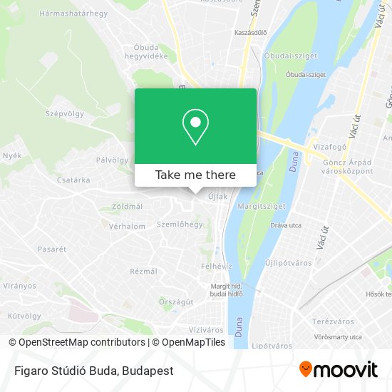Figaro Stúdió Buda map