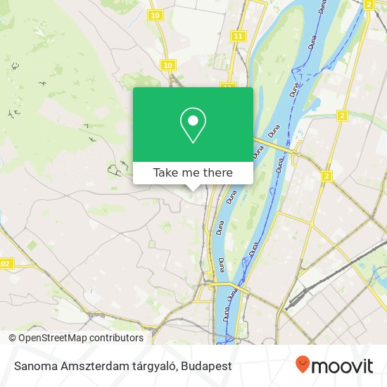 Sanoma Amszterdam tárgyaló map