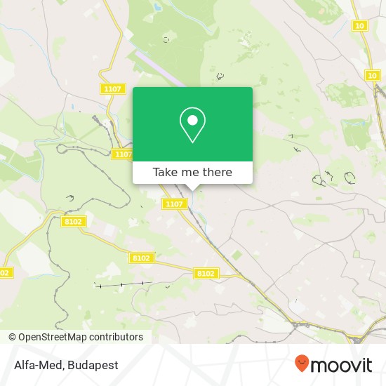 Alfa-Med map