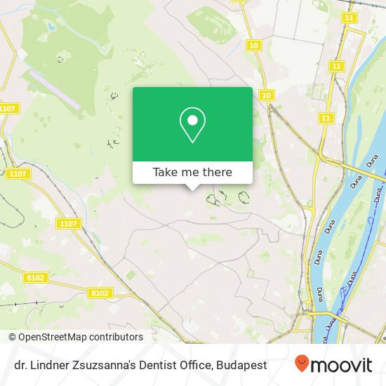 dr. Lindner Zsuzsanna's Dentist Office map