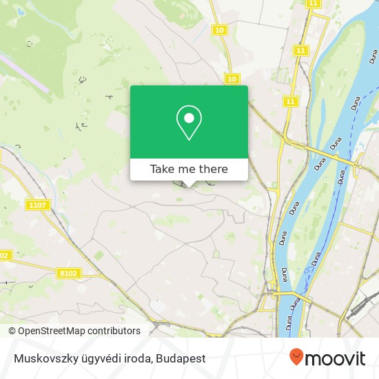 Muskovszky ügyvédi iroda map