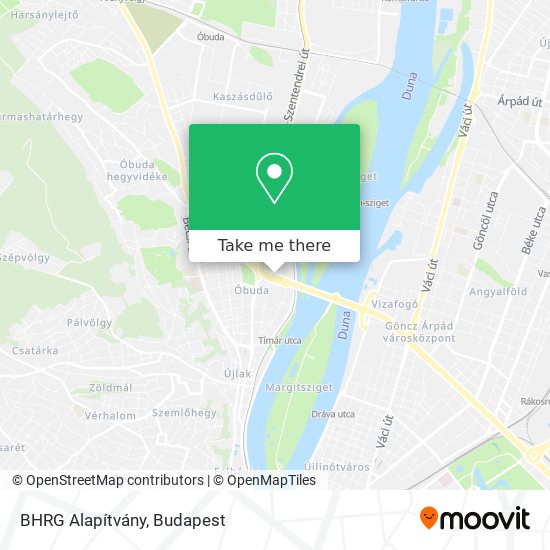BHRG Alapítvány map