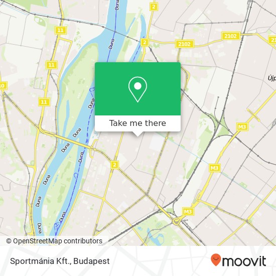 Sportmánia Kft. map