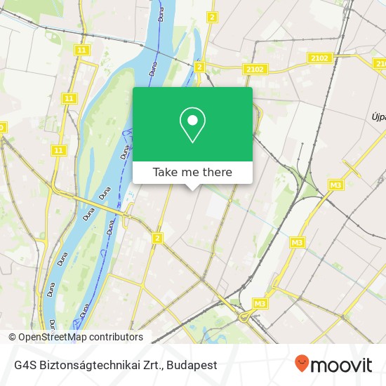 G4S Biztonságtechnikai Zrt. map