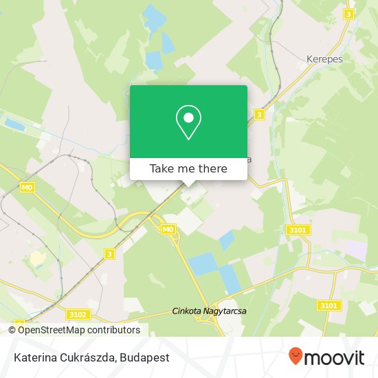 Katerina Cukrászda map