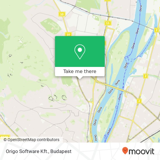 Origo Software Kft. map