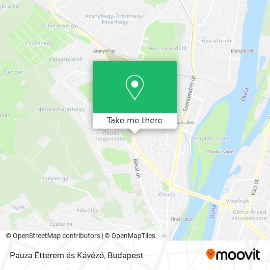 Pauza Étterem és Kávézó map