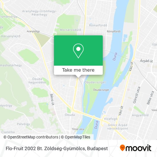 Flo-Fruit 2002 Bt. Zöldség-Gyümölcs map