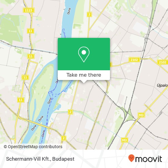 Schermann-Vill Kft. map