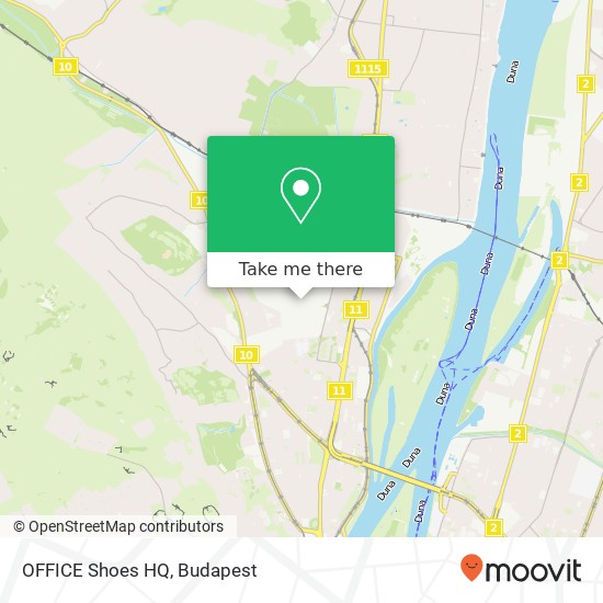 OFFICE Shoes HQ map