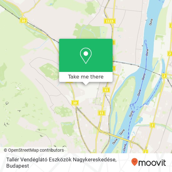 Tallér Vendéglátó Eszközök Nagykereskedése map