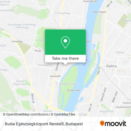 Budai Egészségközpont Rendelő map