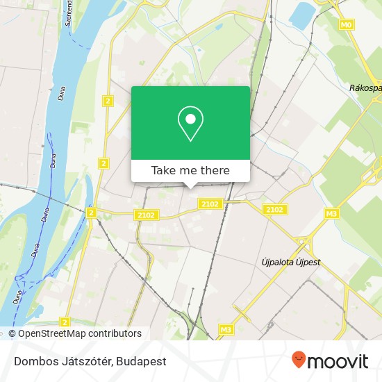 Dombos Játszótér map