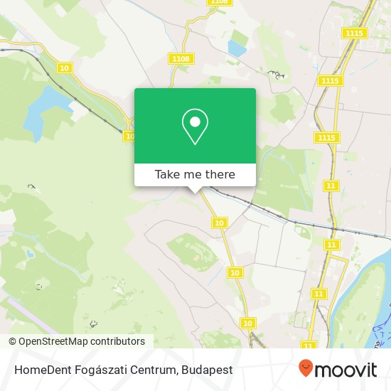 HomeDent Fogászati Centrum map