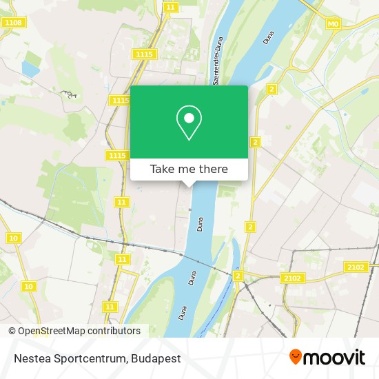 Nestea Sportcentrum map