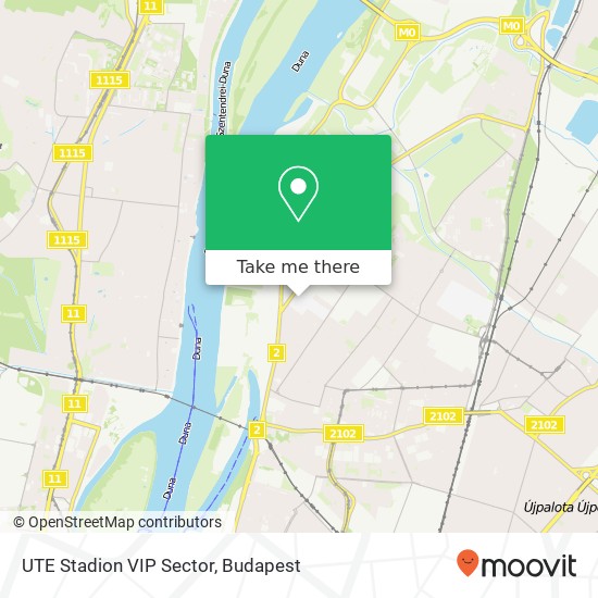 UTE Stadion VIP Sector map