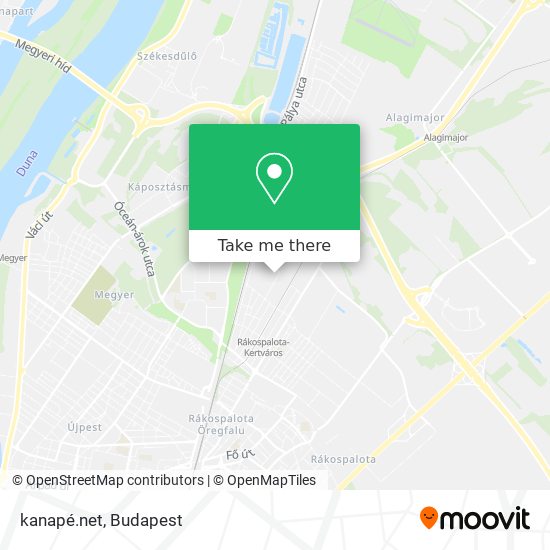 kanapé.net map