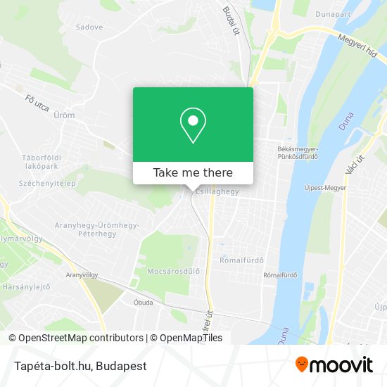 Tapéta-bolt.hu map