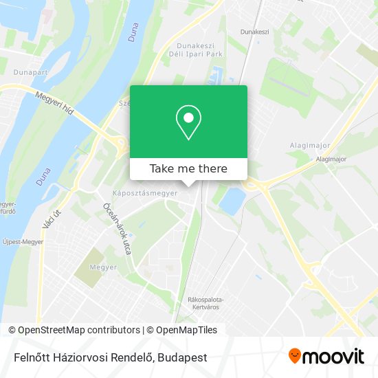 Felnőtt Háziorvosi Rendelő map