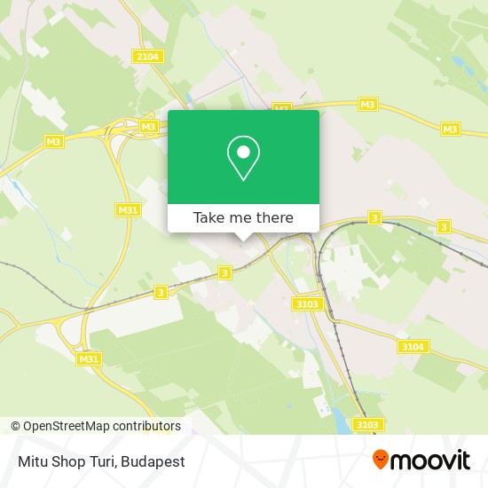 Mitu Shop Turi map