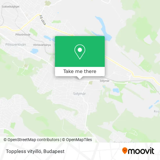 Toppless vityilló map