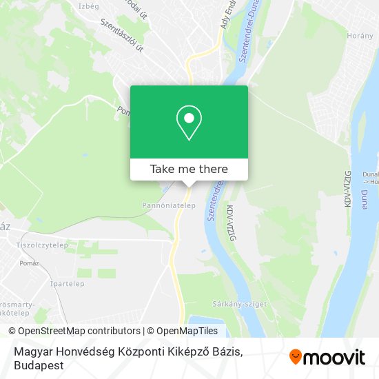 Magyar Honvédség Központi Kiképző Bázis map