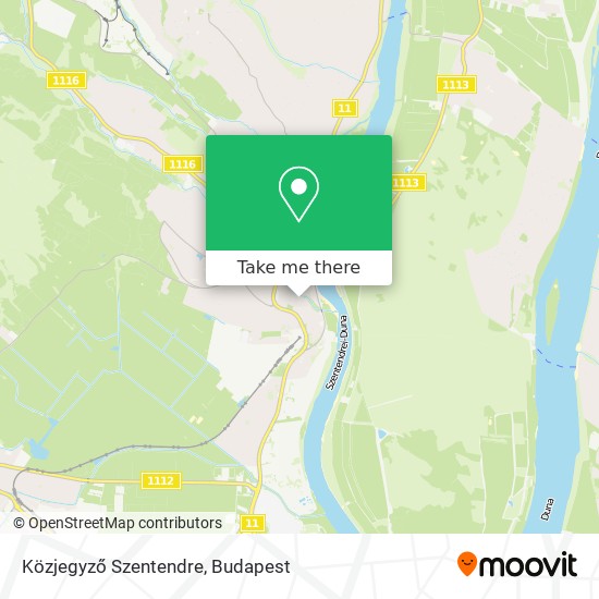 Közjegyző Szentendre map