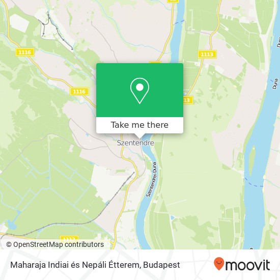Maharaja Indiai és Nepáli Étterem map